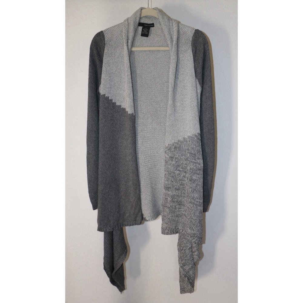 Calvin Klein Colorblock Long Cardigan